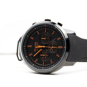 Pulsar Men's Chronograph Black Dial